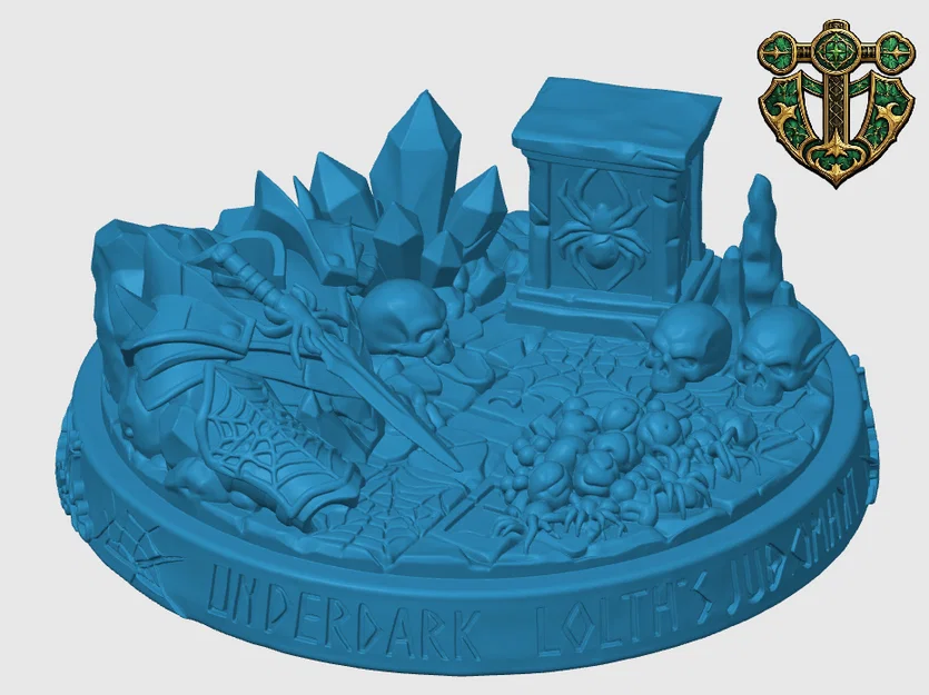 Đế mô hình Drow Underdark - Image 3