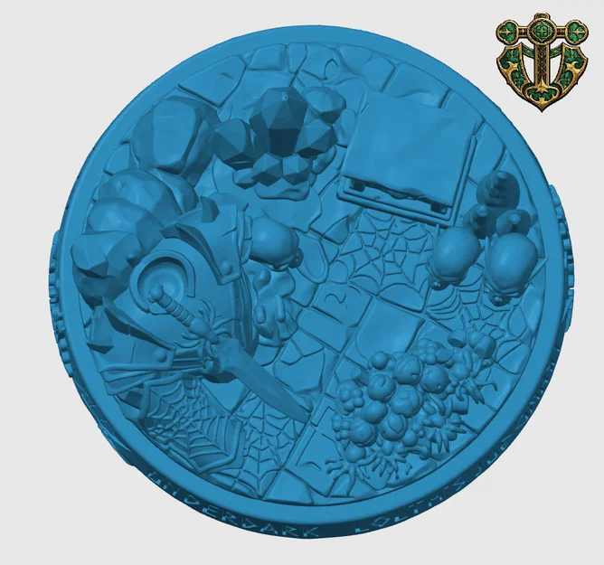 Đế mô hình Drow Underdark - Image 4