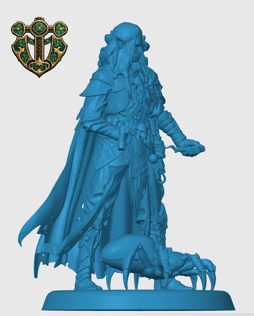 Mô hình Drow Artificer cho game RPG - Image 2