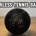 Mô hình quả bóng tennis in 3D không cần hơi (Airless Tennis Ball) - Thumbnail 1