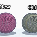 Mô hình quả bóng tennis Airless v2: Thiết kế in 3D độc đáo - Thumbnail 2
