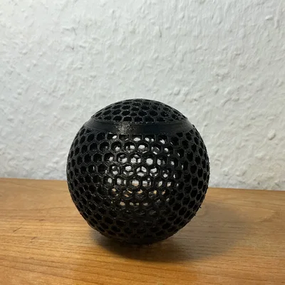 Mô hình quả bóng tennis Airless v2: Thiết kế in 3D độc đáo