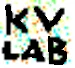 Mô hình biểu tượng trang trí thương hiệu KV LAB tinh tế - Image 1