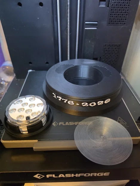 Đế Trưng Bày Có Đèn Cho Liberty Eagle (SpaceMonkey3D) - Image 2