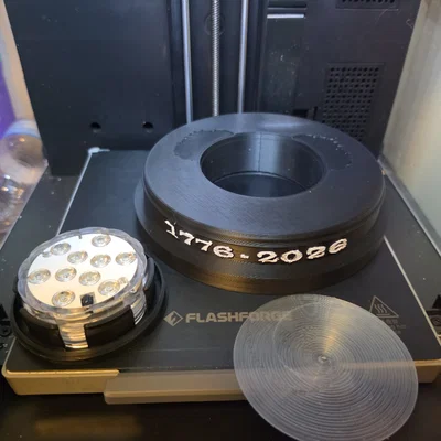 Đế Trưng Bày Có Đèn Cho Liberty Eagle (SpaceMonkey3D)