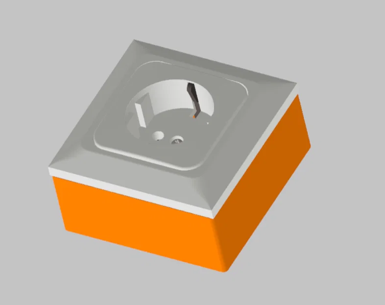 Vỏ hộp gắn nổi cho ổ cắm Schuko - Image 1
