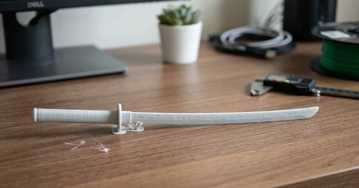 Mô hình kiếm Katana Nhật Bản in 3D sắc nét cho Cosplay - Image 1