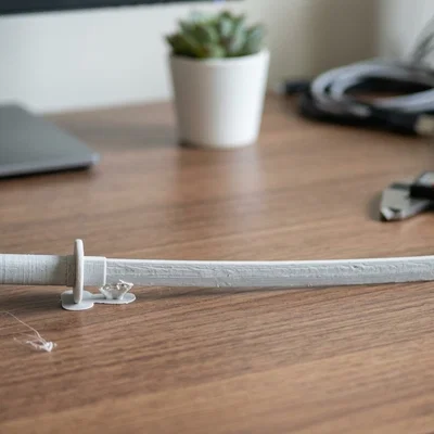 Mô hình kiếm Katana Nhật Bản in 3D sắc nét cho Cosplay