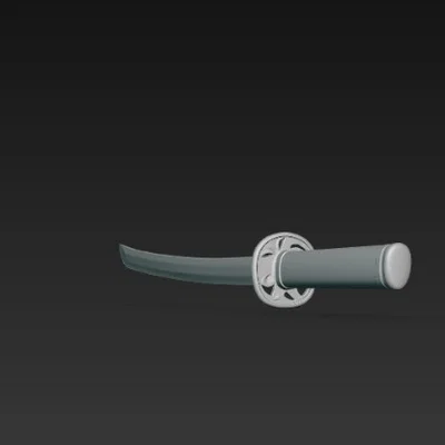 Mô hình kiếm Katana Nhật Bản in 3D sắc nét cho Cosplay