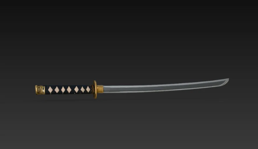Mô hình kiếm Katana Nhật Bản in 3D sắc nét cho Cosplay - Image 3
