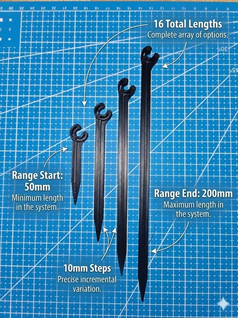Giá đỡ ống Gardena Micro-Drip 4,6mm nhiều kích thước - Image 3