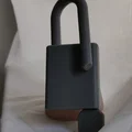 Ổ khóa (Print-In-Place) kèm chìa hoạt động thật - Thumbnail 3