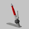 Mô hình lăng phun nước chữa cháy 3D sắc nét cho người đam mê kỹ thuật - Thumbnail 1