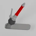 Mô hình lăng phun nước chữa cháy 3D sắc nét cho người đam mê kỹ thuật - Thumbnail 2