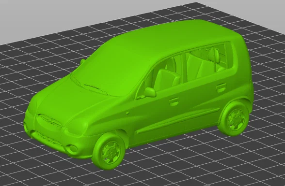 Mô hình 3D xe Hyundai Atos 1997 chi tiết cho người đam mê ô tô - Image 1