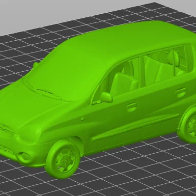 Mô hình 3D xe Hyundai Atos 1997 chi tiết cho người đam mê ô tô