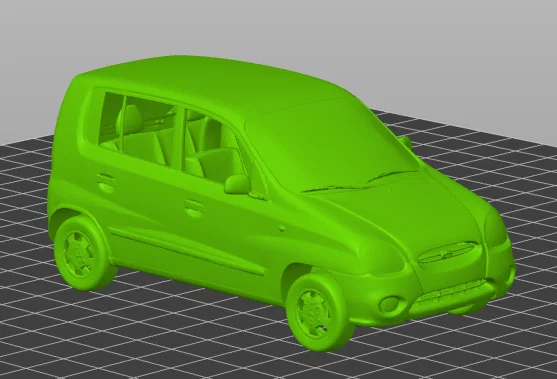 Mô hình 3D xe Hyundai Atos 1997 chi tiết cho người đam mê ô tô - Image 2