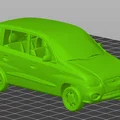 Mô hình 3D xe Hyundai Atos 1997 chi tiết cho người đam mê ô tô - Thumbnail 2
