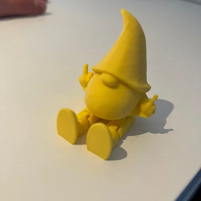 Mô hình chú lùn Garden Gnome cực chất - File in 3D độc lạ