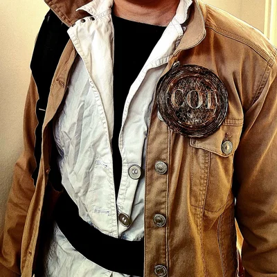 Huy hiệu COI-pin Iron Lung - Biểu tượng Consolidation of Iron