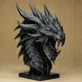 Tượng bán thân đầu rồng gầm thét #261 (Resin Bust) - Thumbnail 4