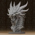 Tượng bán thân đầu rồng gầm thét #261 (Resin Bust) - Thumbnail 8