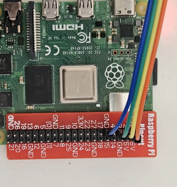 Template Sơ đồ chân GPIO cho Raspberry Pi - Image 1