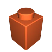 Mô hình gạch Lego 1x1 tự in 3D - Tương thích đồ chơi lắp ráp - Image 1