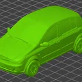 Mô hình 3D xe Hyundai Getz (2006) để bàn tinh tế - Thumbnail 1