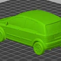 Mô hình 3D xe Hyundai Getz (2006) để bàn tinh tế - Thumbnail 3
