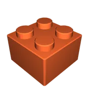Mô hình gạch Lego 2x2 - File in 3D chất lượng cao - Image 1