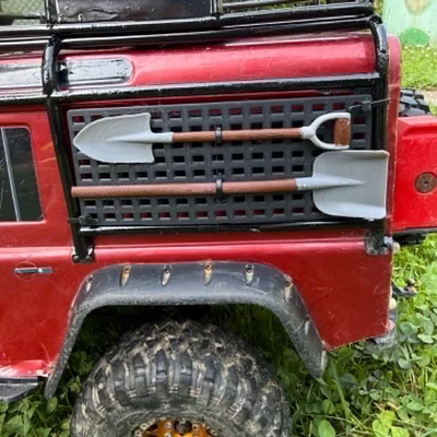 Bộ dụng cụ và tấm chắn cho Traxxas TRX-4 Defender 1:10