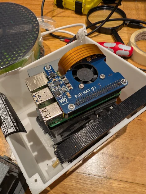 Bộ standoff/spacer in 3D cho Pimoroni NVME Base & Waveshare POE hat trên Raspberry Pi 5 - Image 2