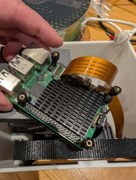 Bộ standoff/spacer in 3D cho Pimoroni NVME Base & Waveshare POE hat trên Raspberry Pi 5 - Image 4