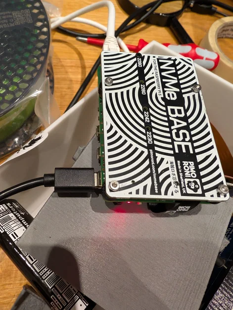 Bộ standoff/spacer in 3D cho Pimoroni NVME Base & Waveshare POE hat trên Raspberry Pi 5 - Image 5