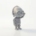 Mô hình bust C-3PO Star Wars in 3D - Thumbnail 2