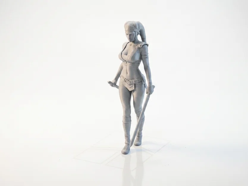 Mô hình Aayla Secura Star Wars - Mẫu in 3D chất lượng cao - Image 1