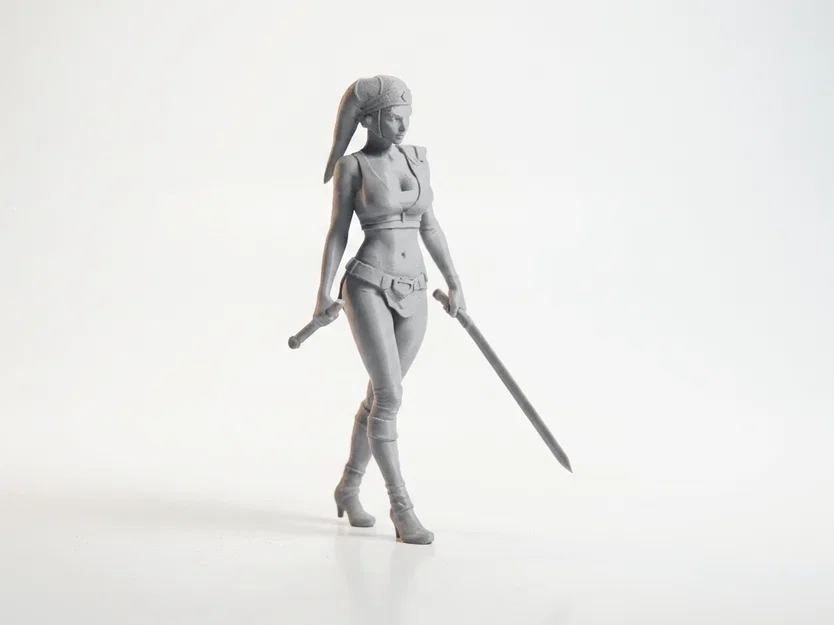 Mô hình Aayla Secura Star Wars - Mẫu in 3D chất lượng cao - Image 2