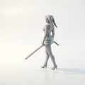 Mô hình Aayla Secura Star Wars - Mẫu in 3D chất lượng cao - Thumbnail 4
