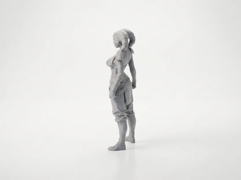 Mô hình Aayla Secura Star Wars - Tượng in 3D sưu tầm chất lượng cao - Image 4