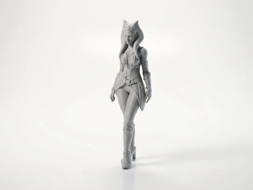 Mô hình Ahsoka Tano - Figure Star Wars in 3D - Image 1