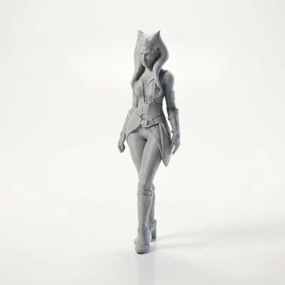 Mô hình Ahsoka Tano - Figure Star Wars in 3D