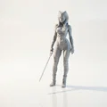 Mô hình 3D in Ahsoka - Tượng sưu tầm Star Wars - Thumbnail 1
