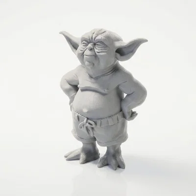 Mô hình Yoda đi biển - Tượng 3D in Star Wars cực chất
