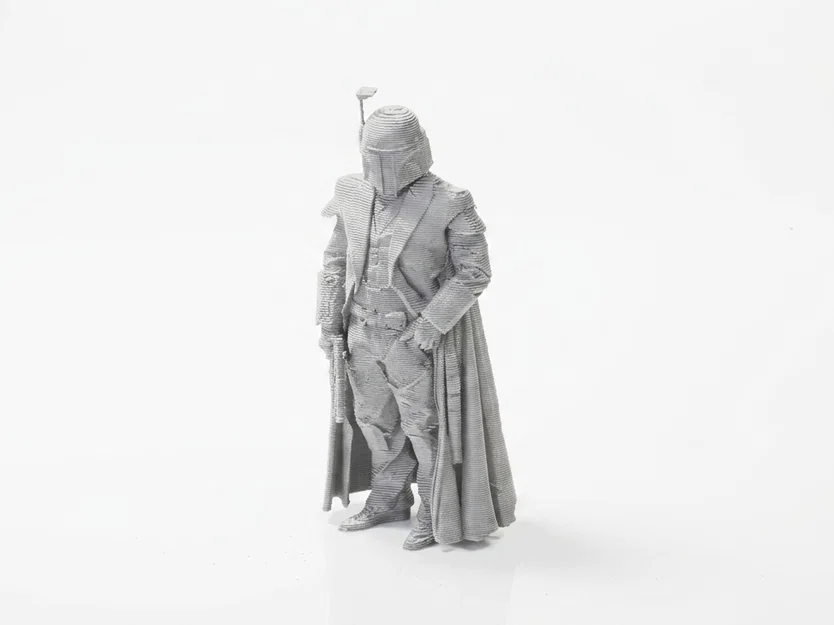 Tượng Boba Fett Star Wars - Mô hình in 3D chất lượng cao - Image 1