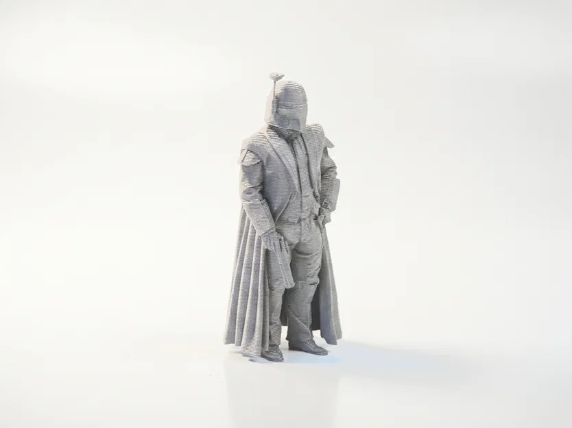 Tượng Boba Fett Star Wars - Mô hình in 3D chất lượng cao - Image 2