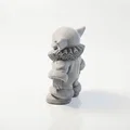 Mô hình đầu lâu Clown Grogu Star Wars in 3D - Thumbnail 4