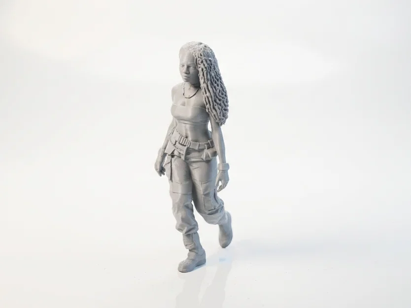 Mô hình Nữ chiến binh Commando Star Wars in 3D - Image 1