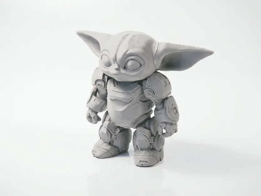 Mô hình 3D Grogu Cyborg Star Wars - Thiết kế in 3D ấn tượng - Image 1