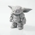 Mô hình 3D Grogu Cyborg Star Wars - Thiết kế in 3D ấn tượng - Thumbnail 1